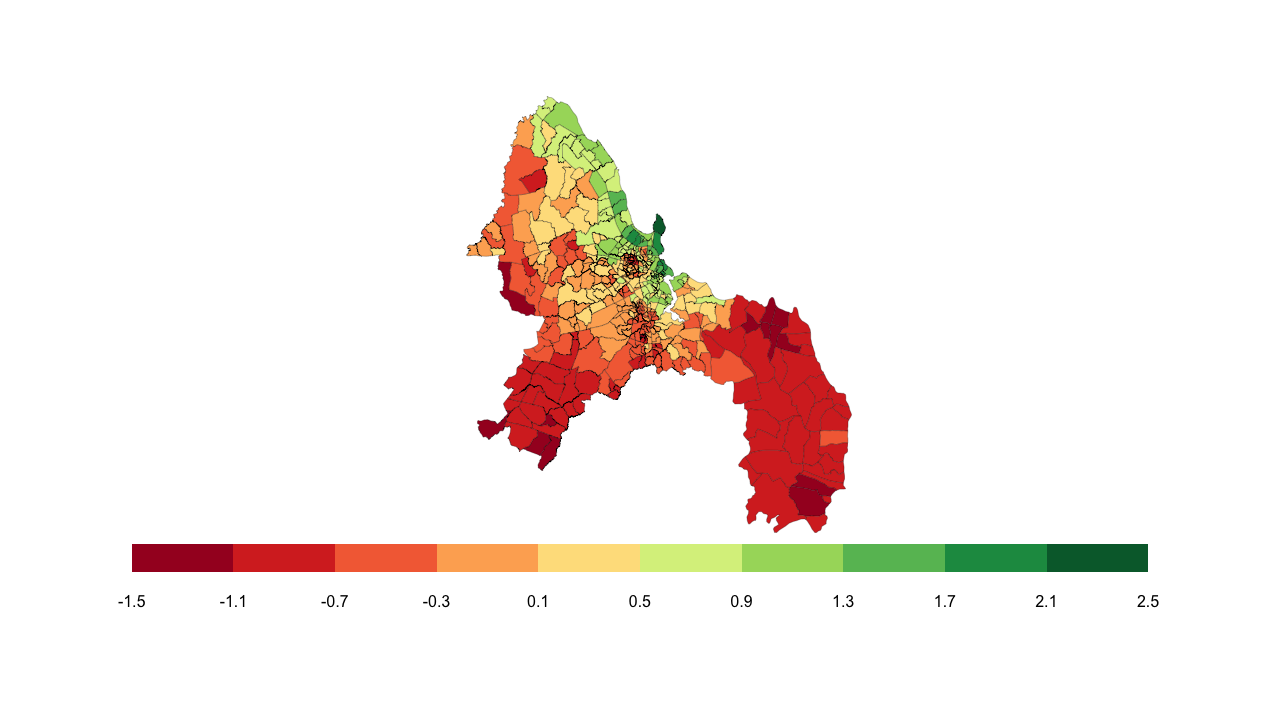 Deprivation in Dar es Salaam, Tanzania (BSBT)